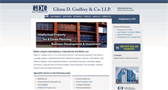 Desktop Screenshot of godfreylaw.net